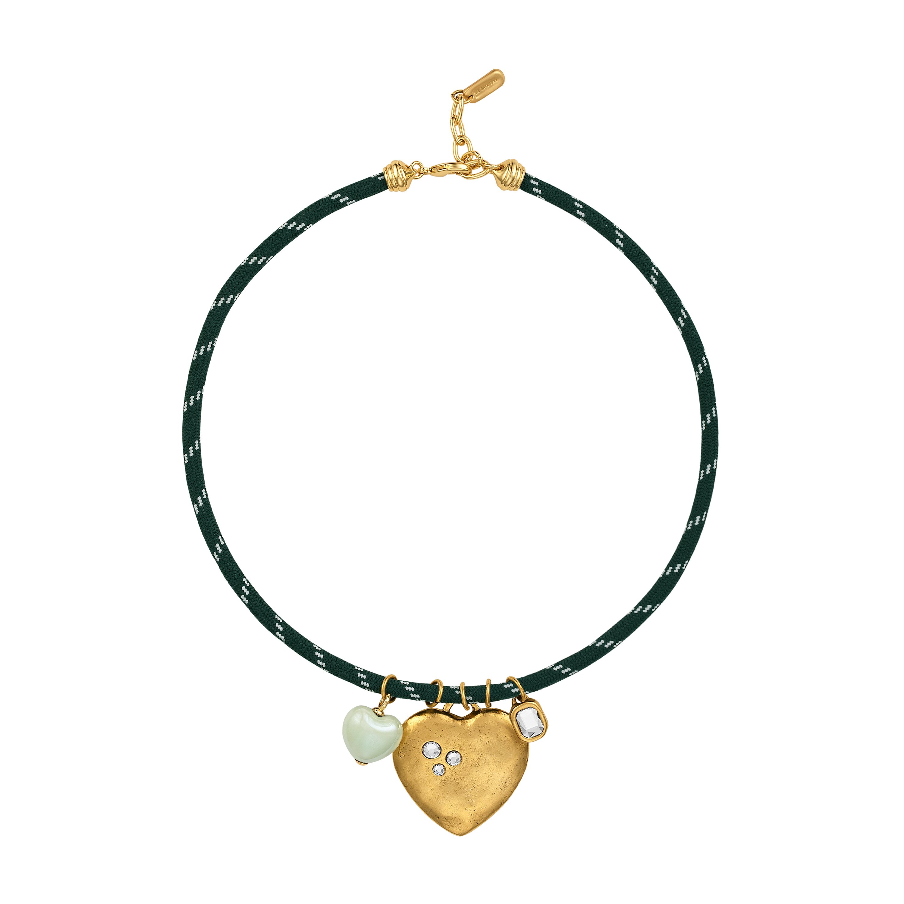 Green Heart Paracord Necklace – LOGAN TAY