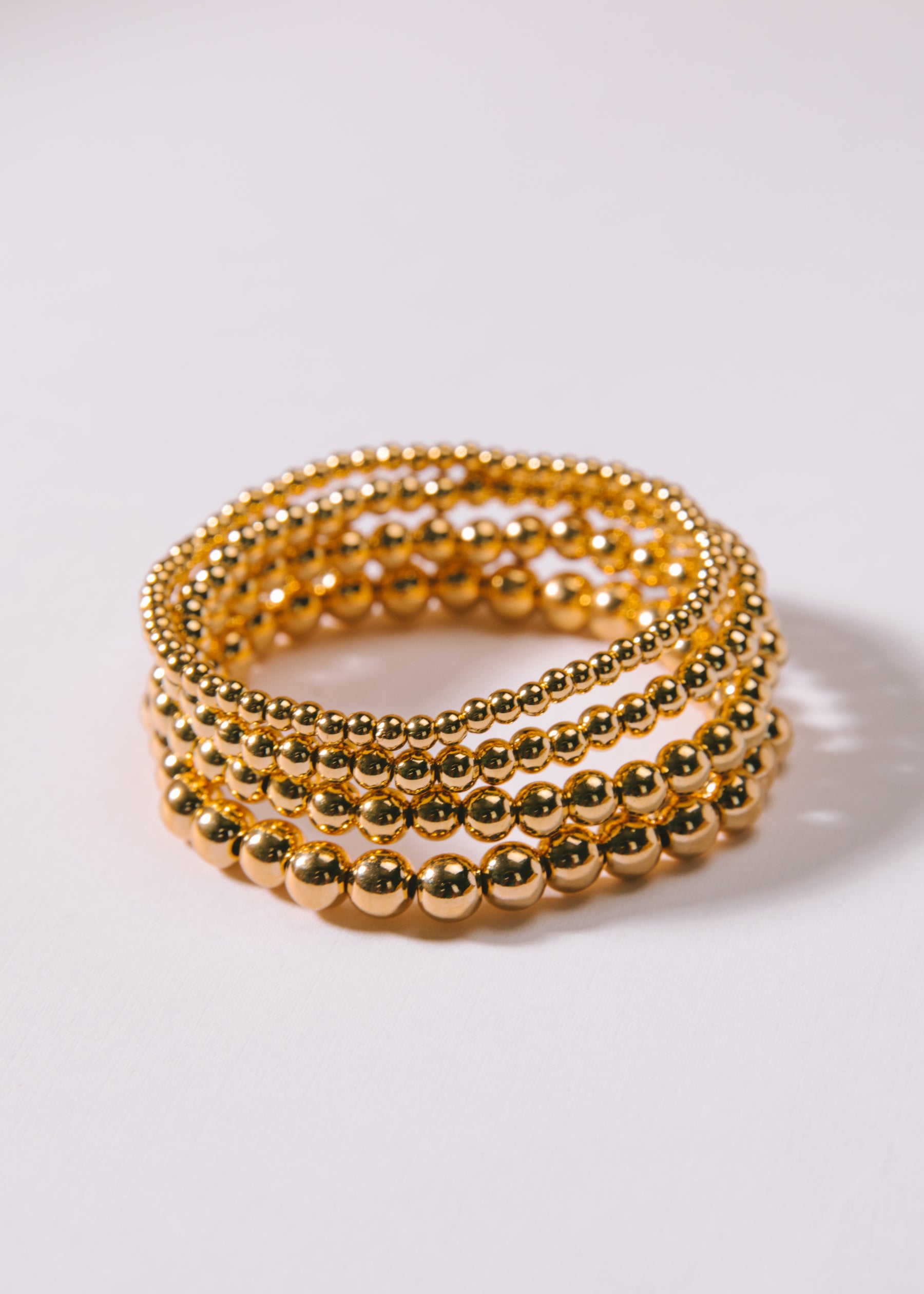 Gold Ball Bracelets