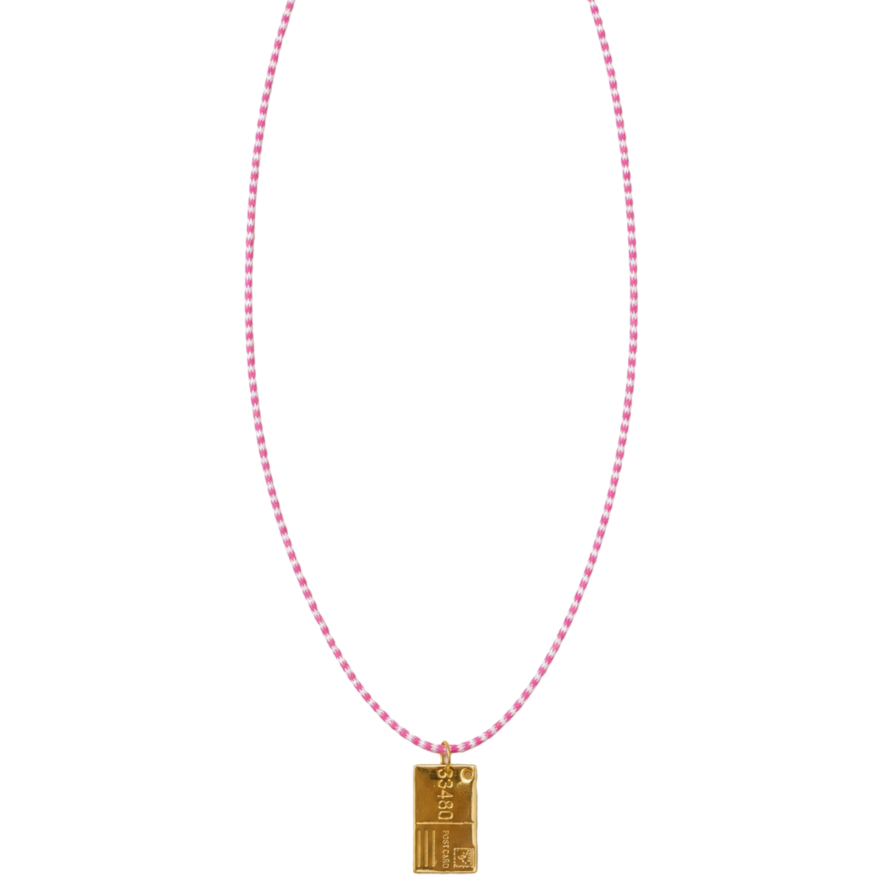 Pink Essential Cord Necklace