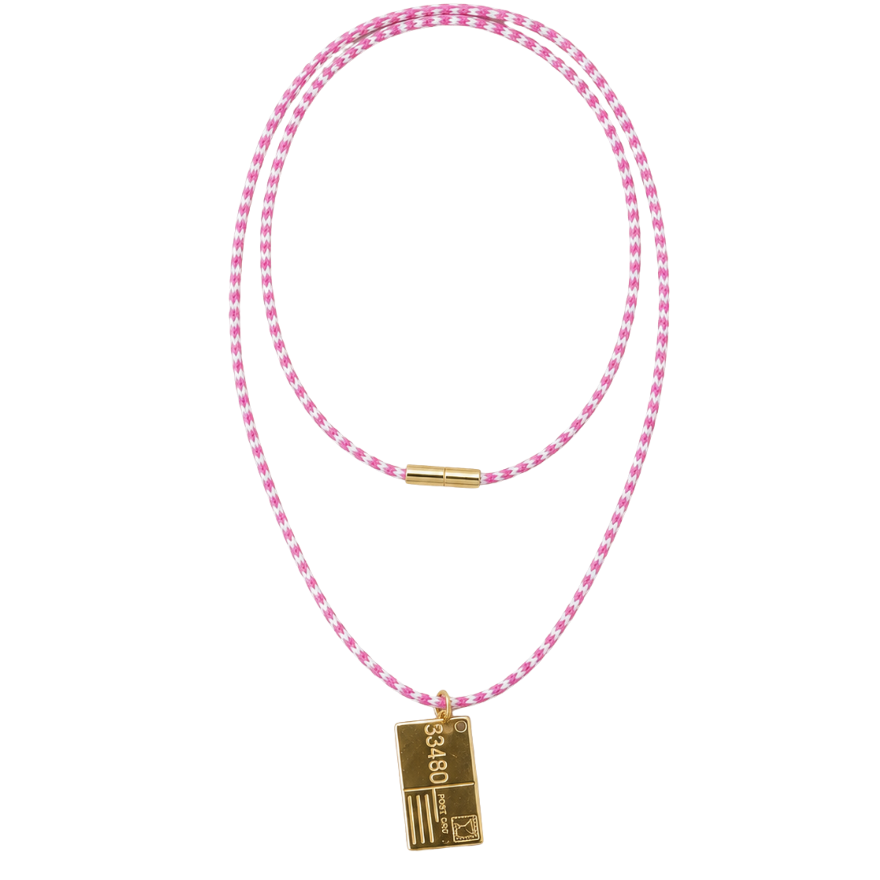 Pink Essential Cord Necklace