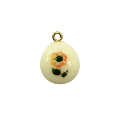Painted Flower Charm