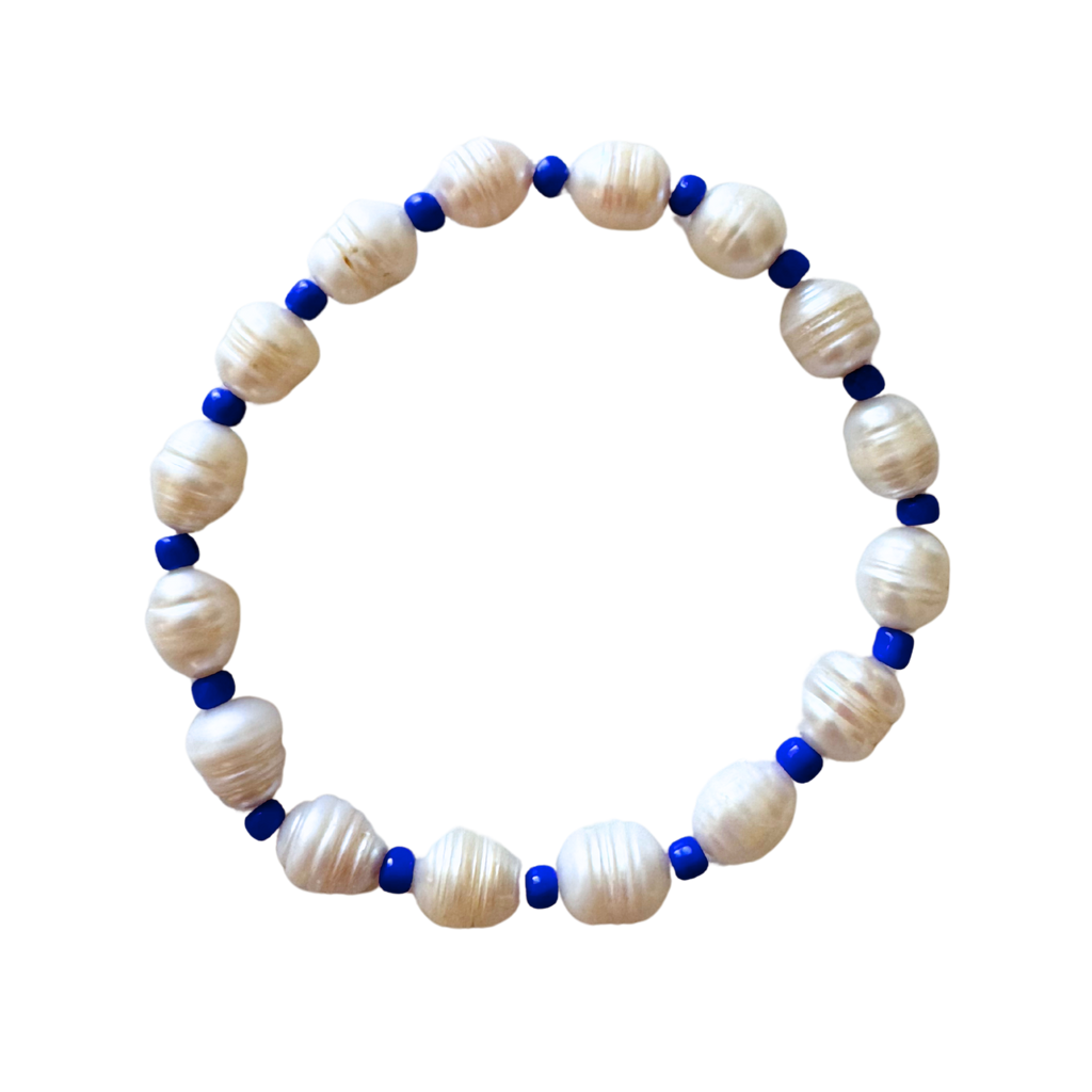 Blue Pearl Anklet