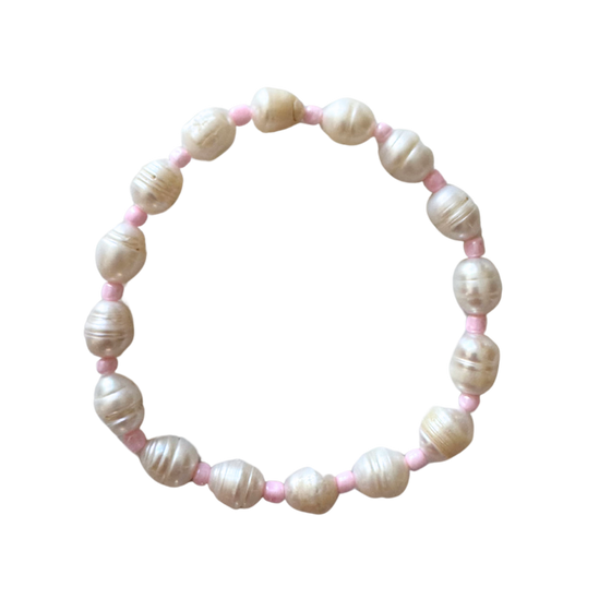 Pink Pearl Anklet