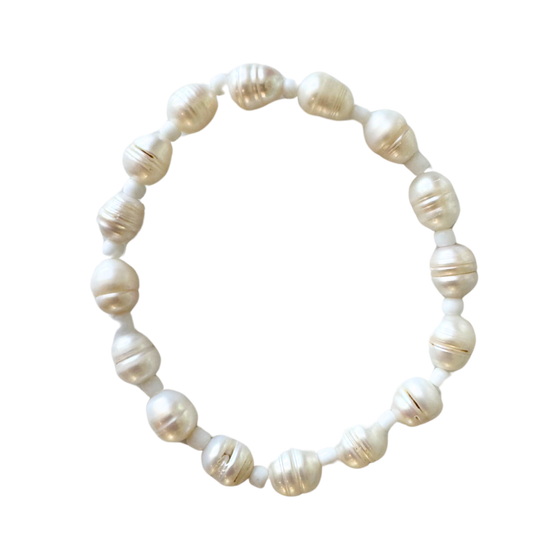 White Pearl Anklet