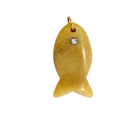 Yellow Gemstone Fish