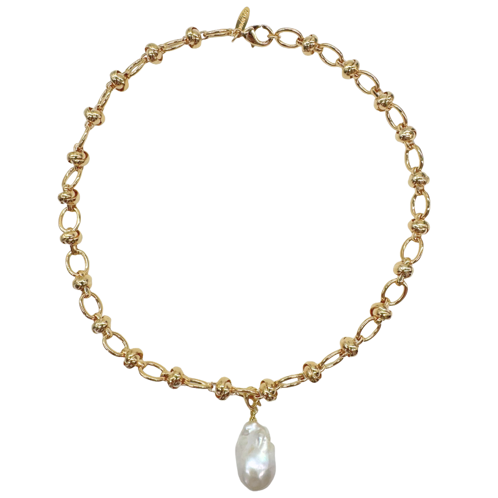 PRE ORDER: Drop Pearl Necklace