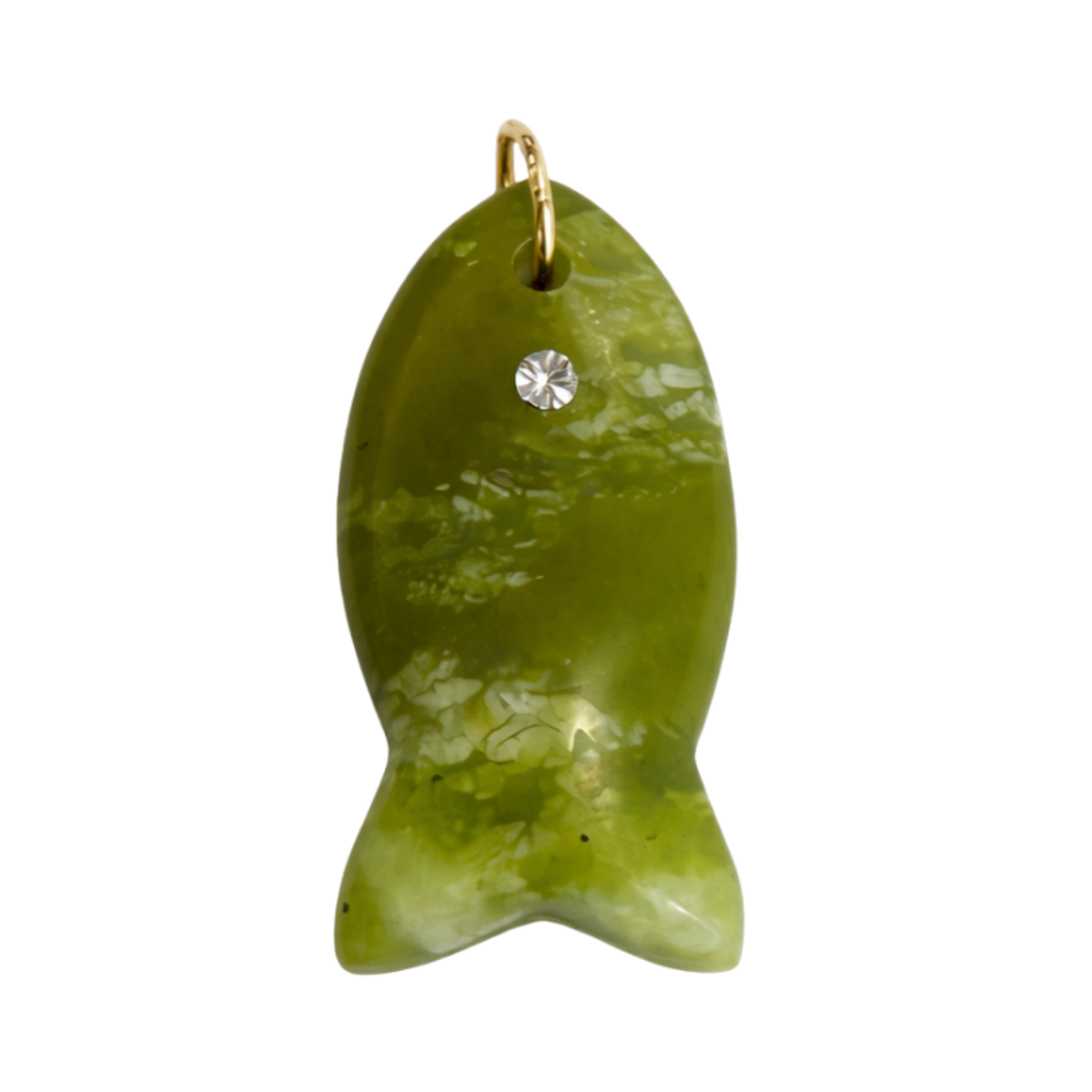 Green Gemstone Fish