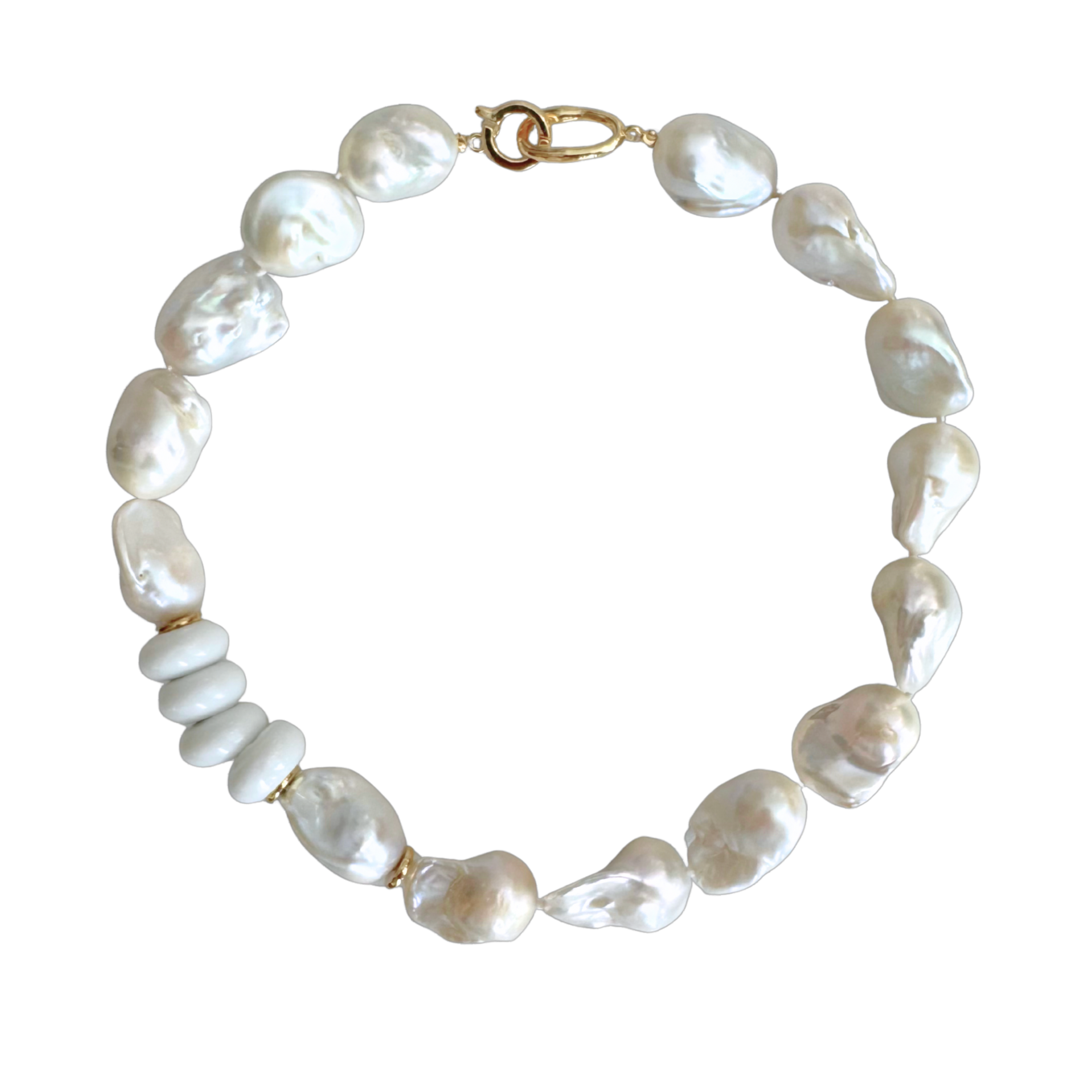 Pearl Sunshine Baroque Necklace