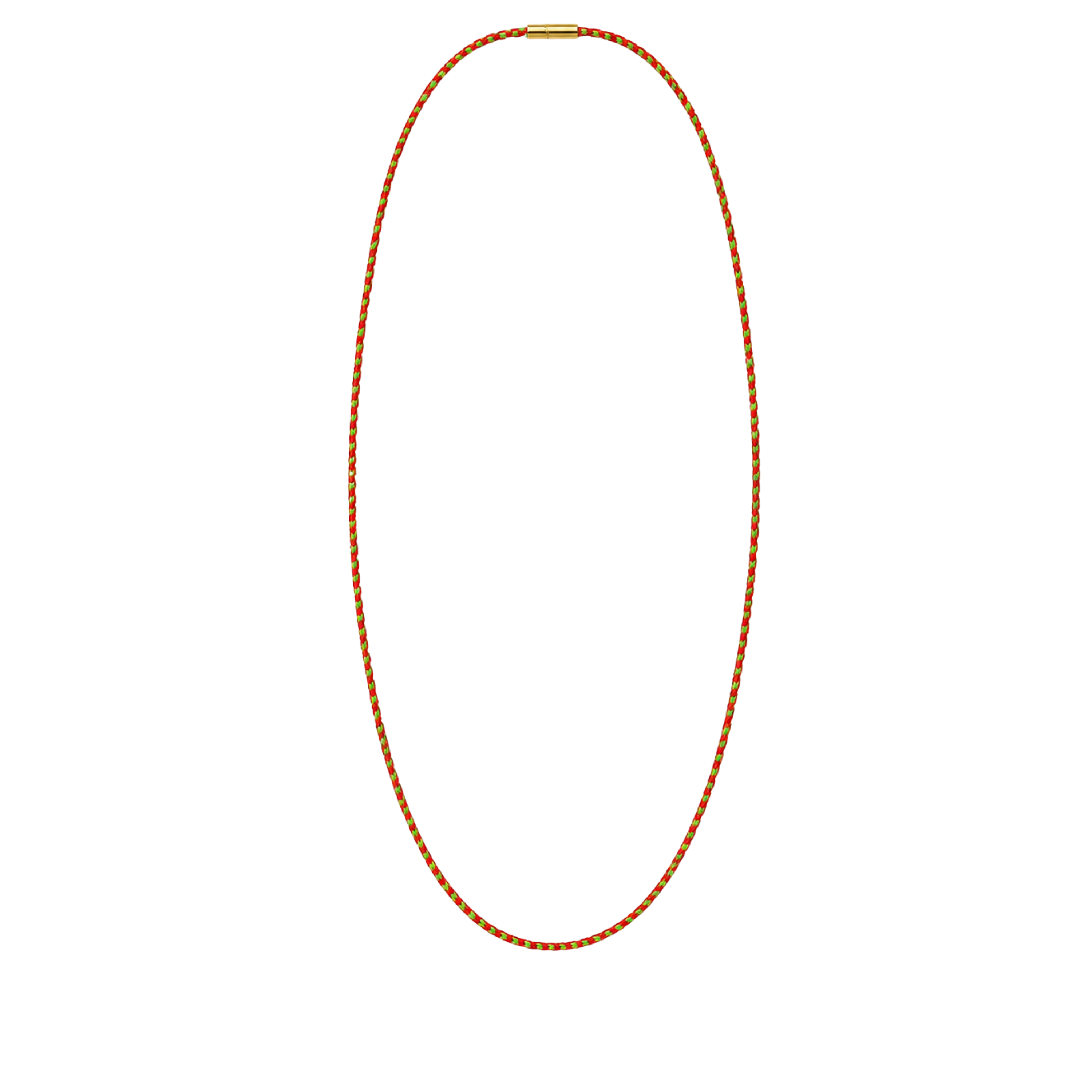 Red and Green Essential Cord Necklace