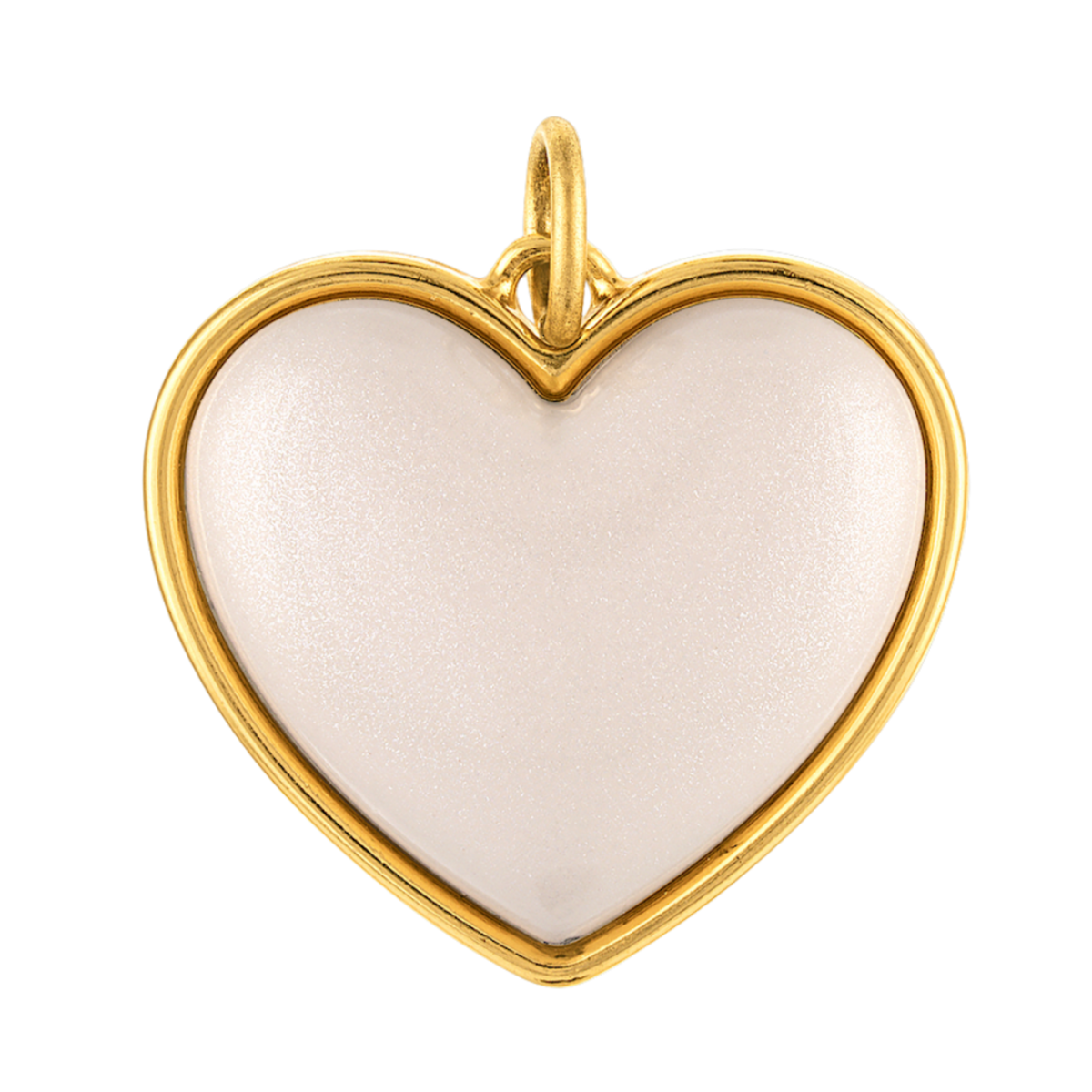 Interwoven Love Heart Charm
