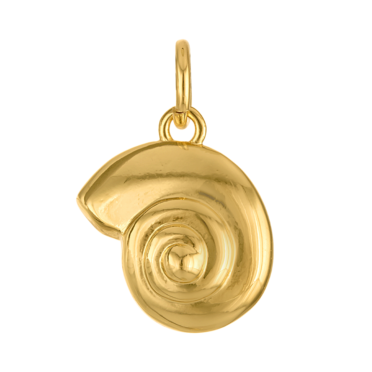 Spiral Shell Charm