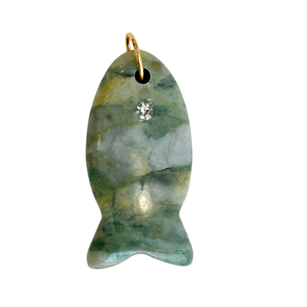 Turquoise Gemstone Fish