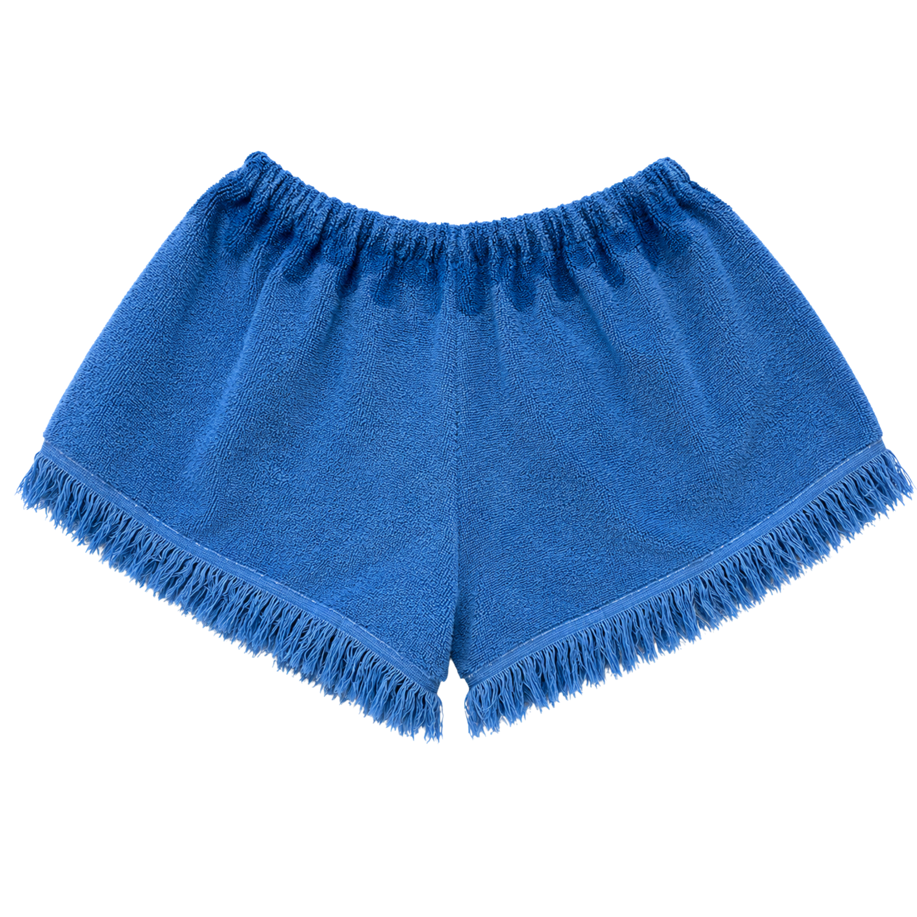 Blue Lagoon Fringe Shorts