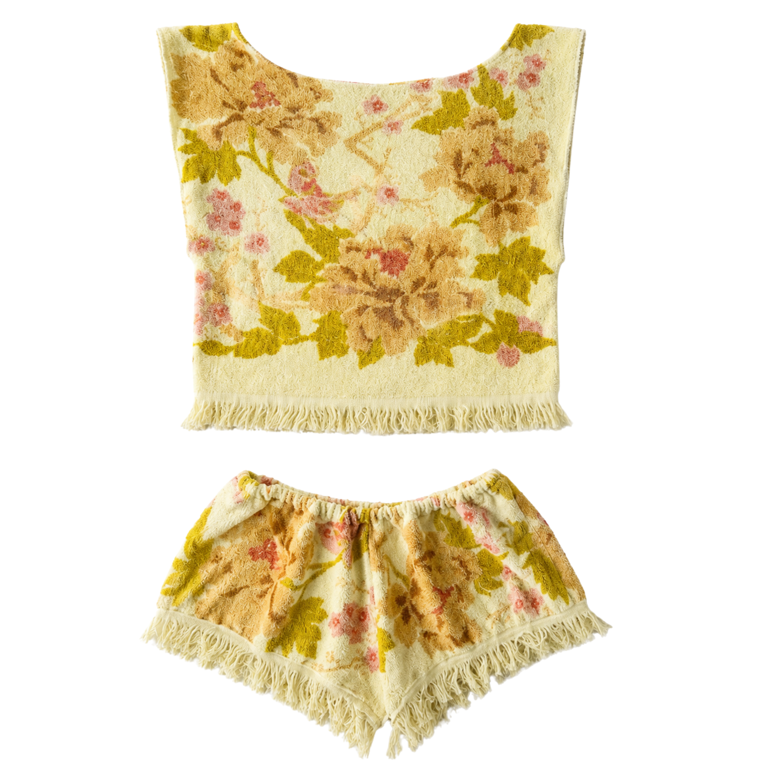 Butter Bloom Fringe Set