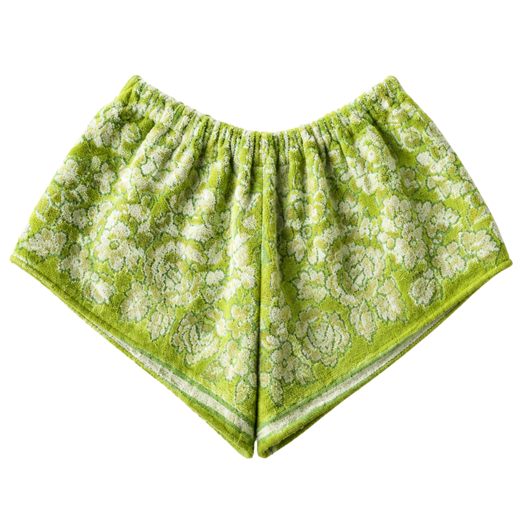 Key Lime Terry Shorts
