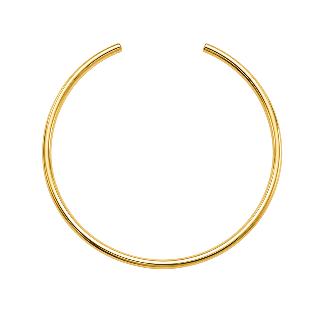 Gold Hollow Choker