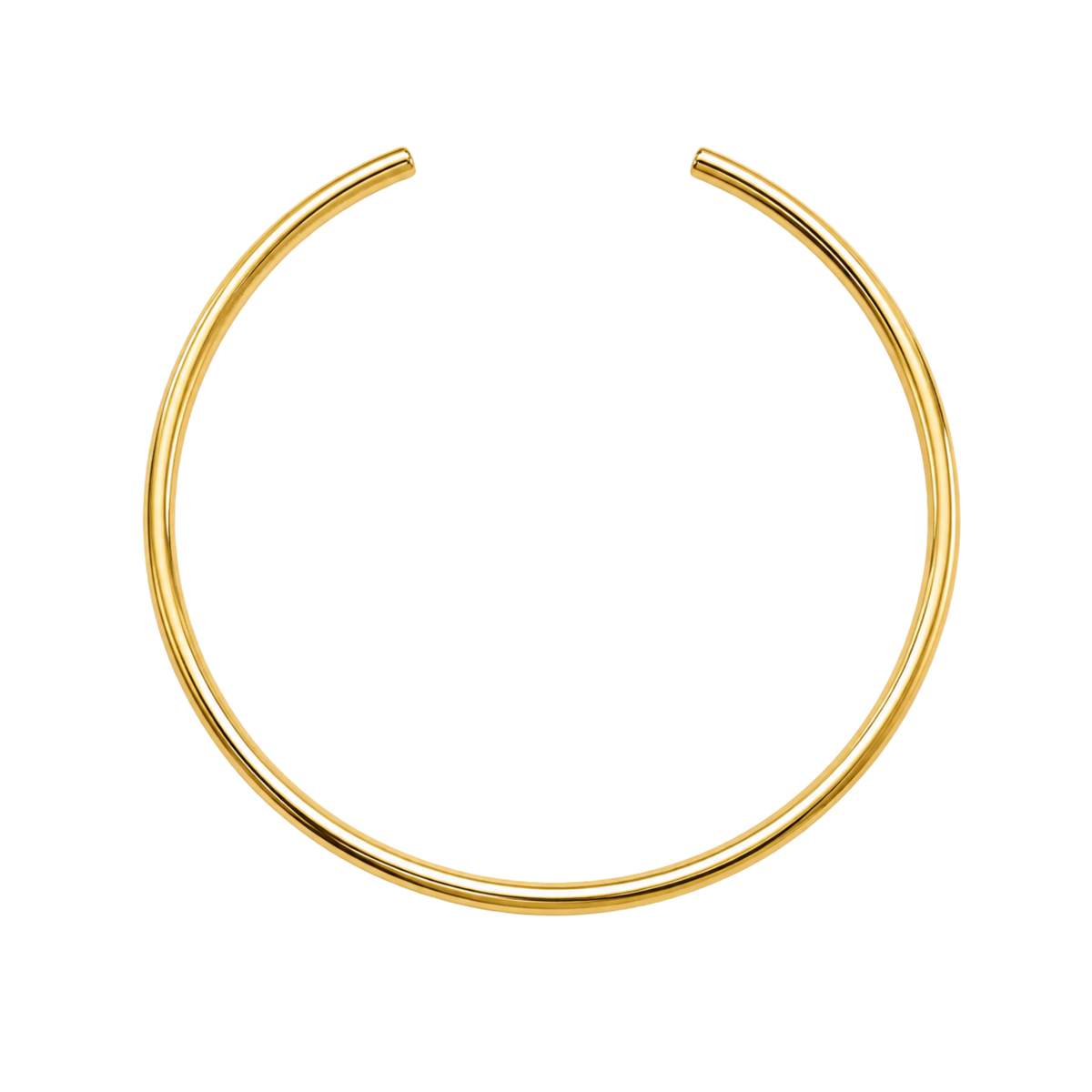 Gold Hollow Choker