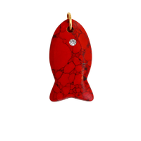 Red Gemstone Fish