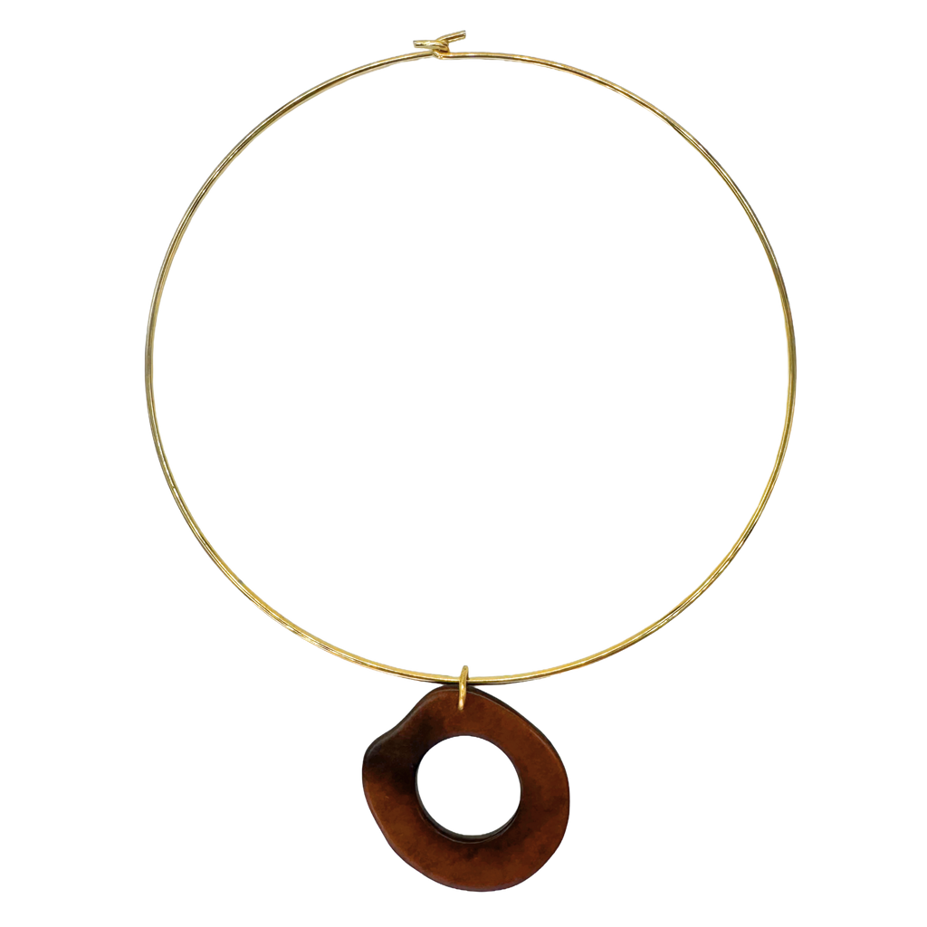 PRE ORDER: Brown Tagua Collar