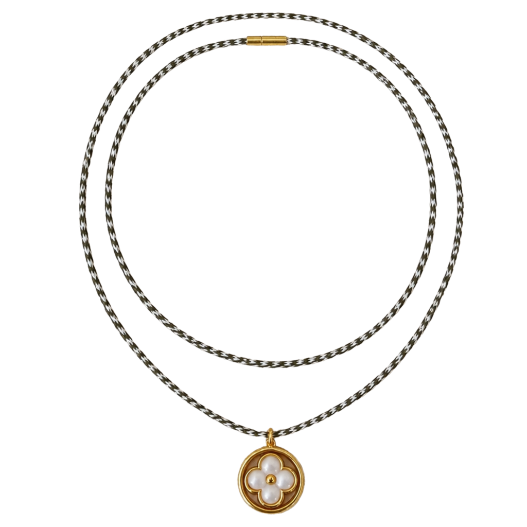 Neutral Essential Cord Necklace