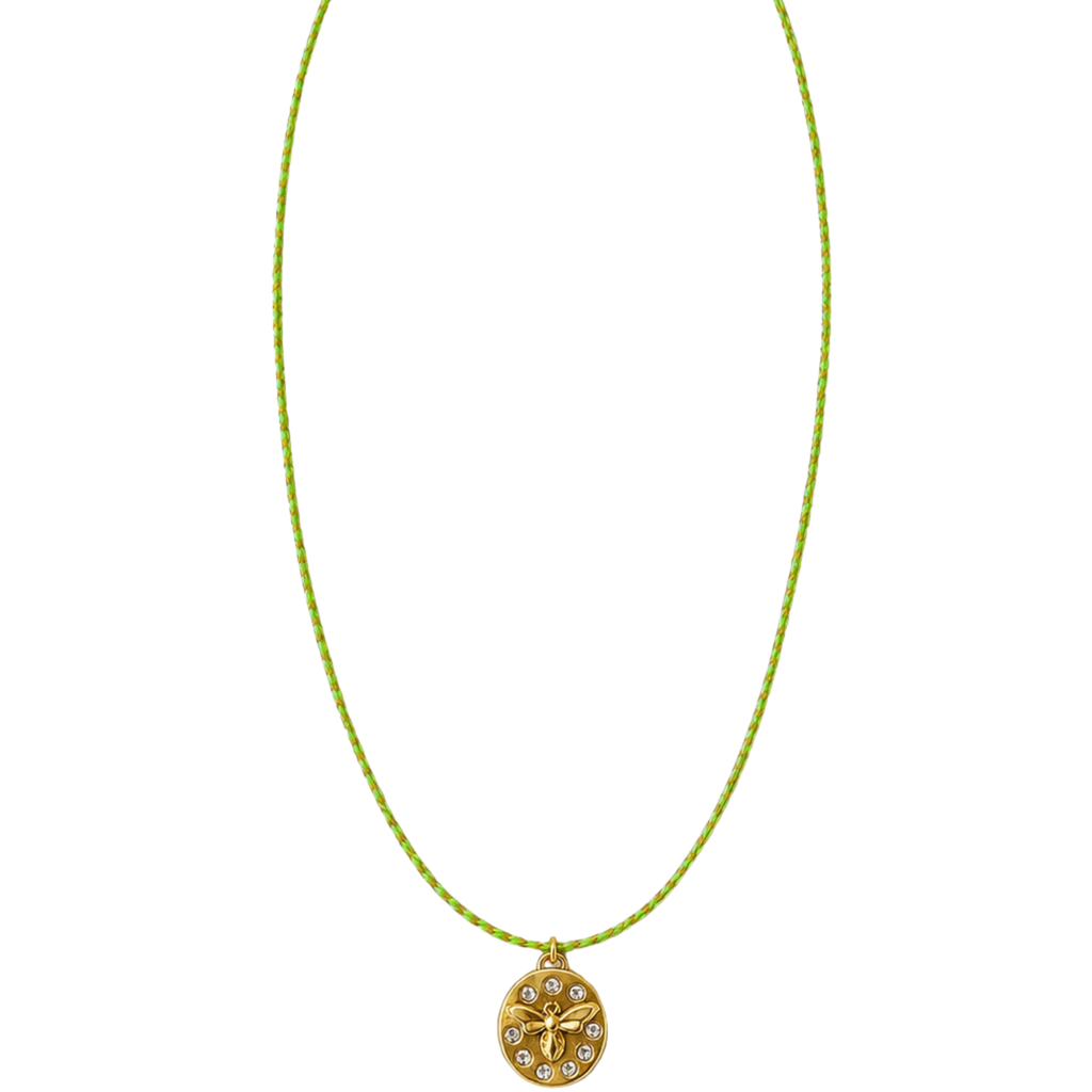 Green Essential Cord Necklace