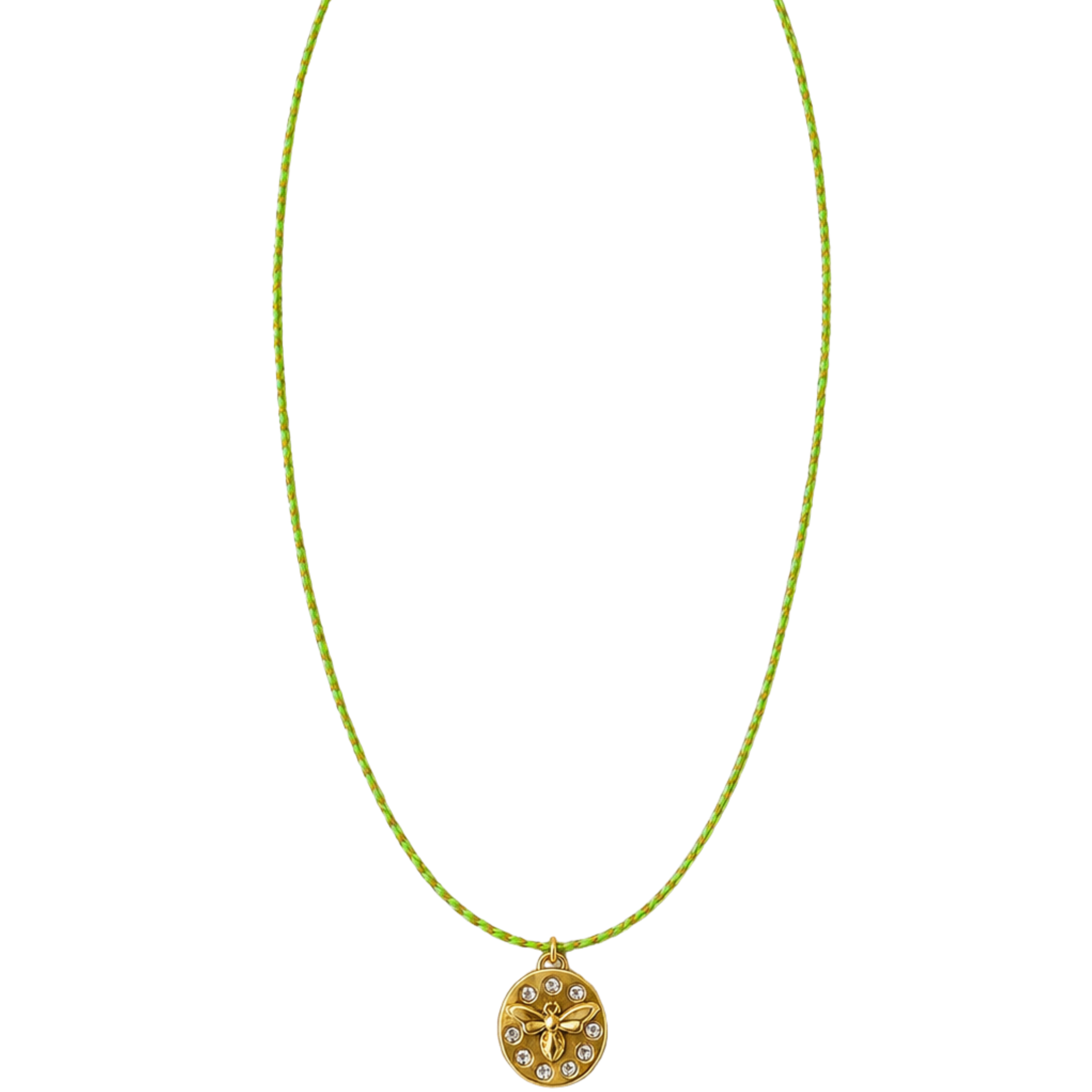 Green Essential Cord Necklace