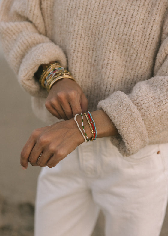 Emerald Pearl Bracelet