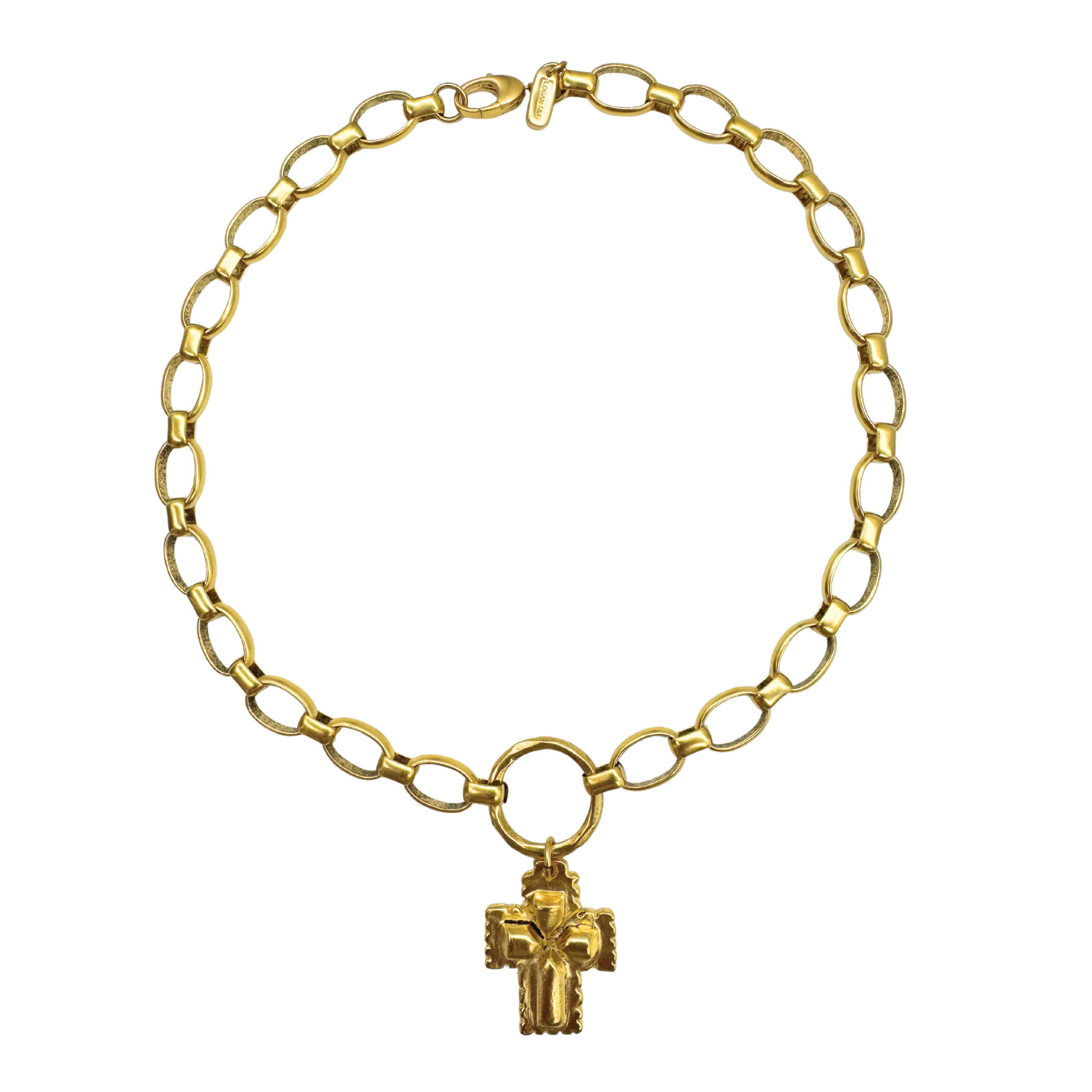 Antique Cross Chain Necklace