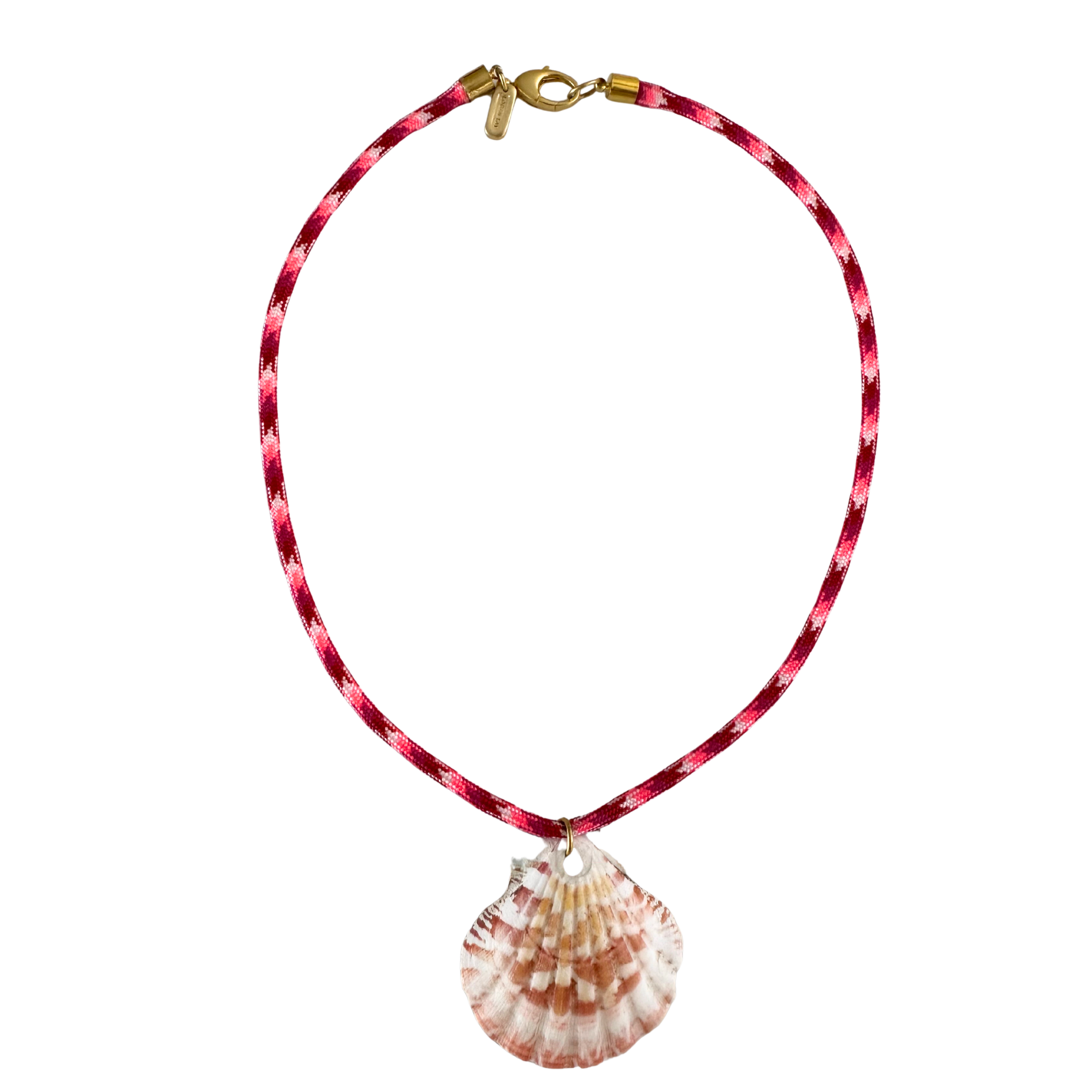 Beachy Pink Shell Necklace