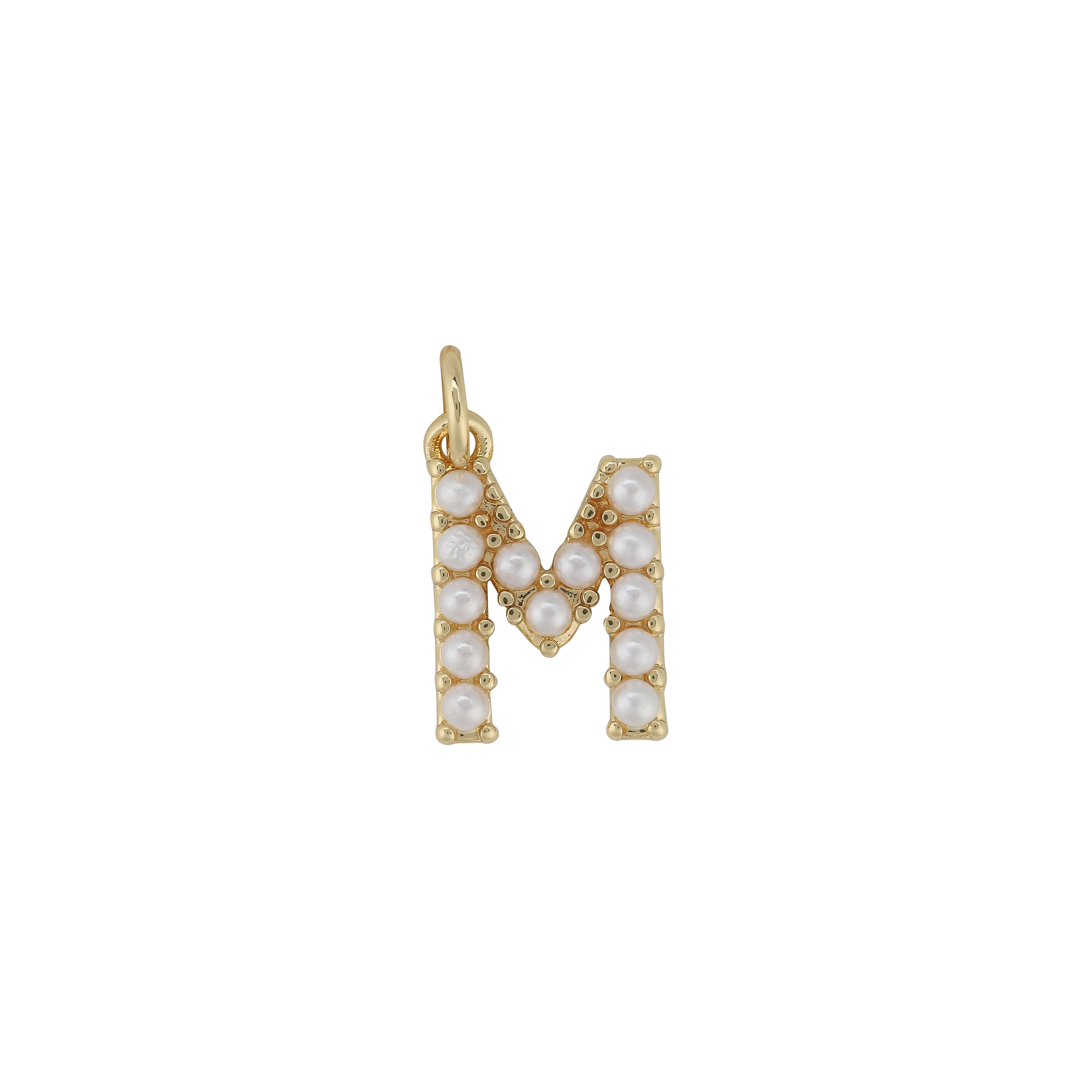 Pearl Letter M