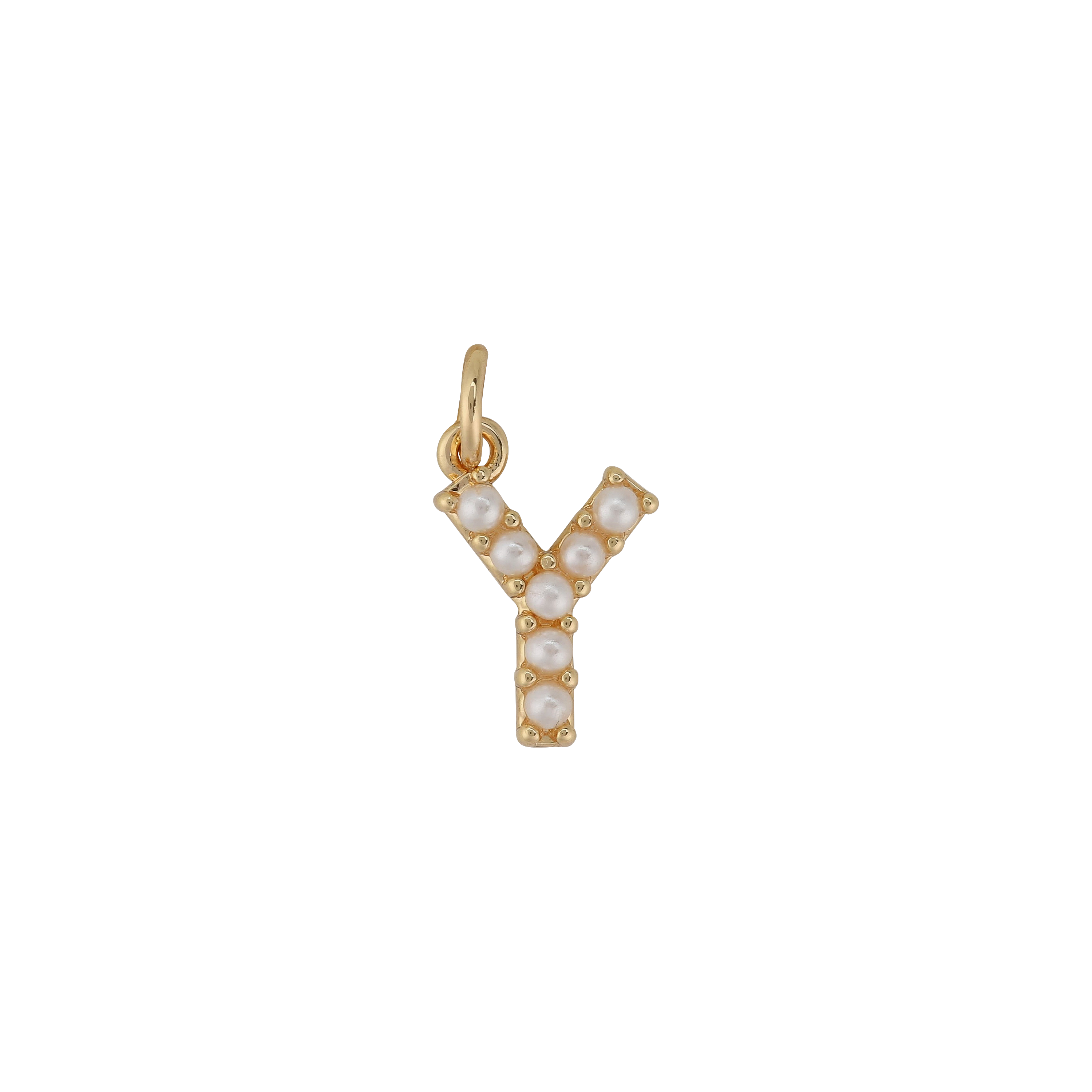 Pearl Letter Y