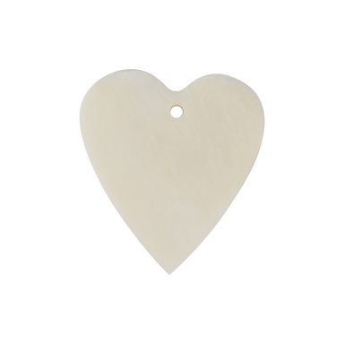 Bone Heart Charm