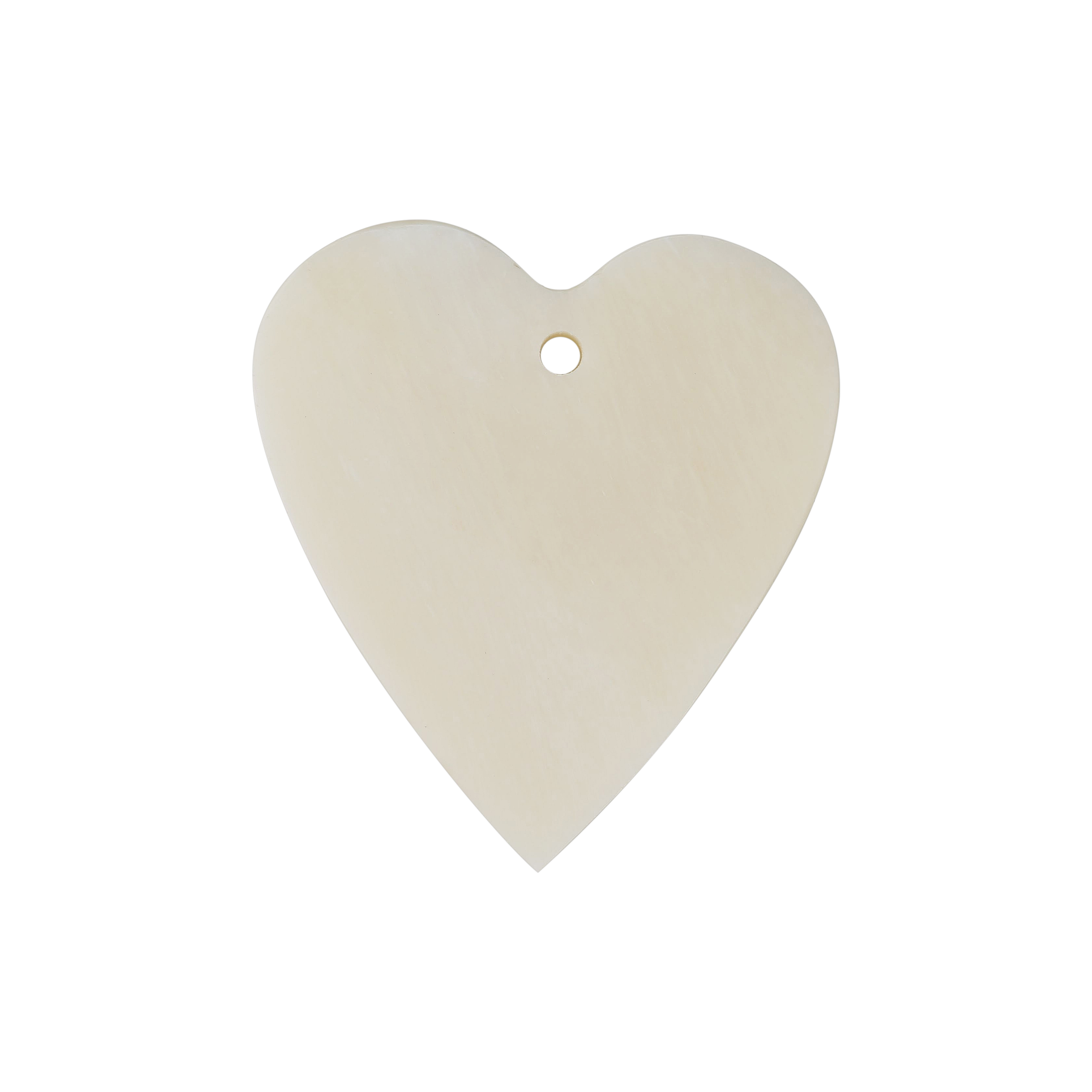 Bone Heart Charm
