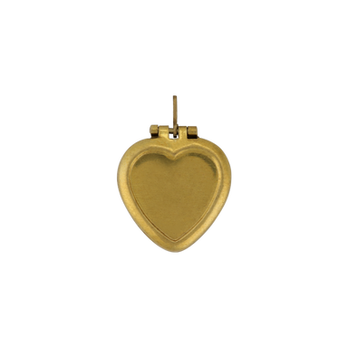 Large Heart Locket Charm