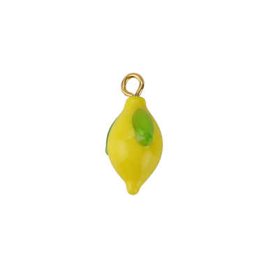 Murano Glass Lemon Charm