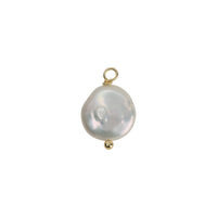 Round Pearl Drop Charm