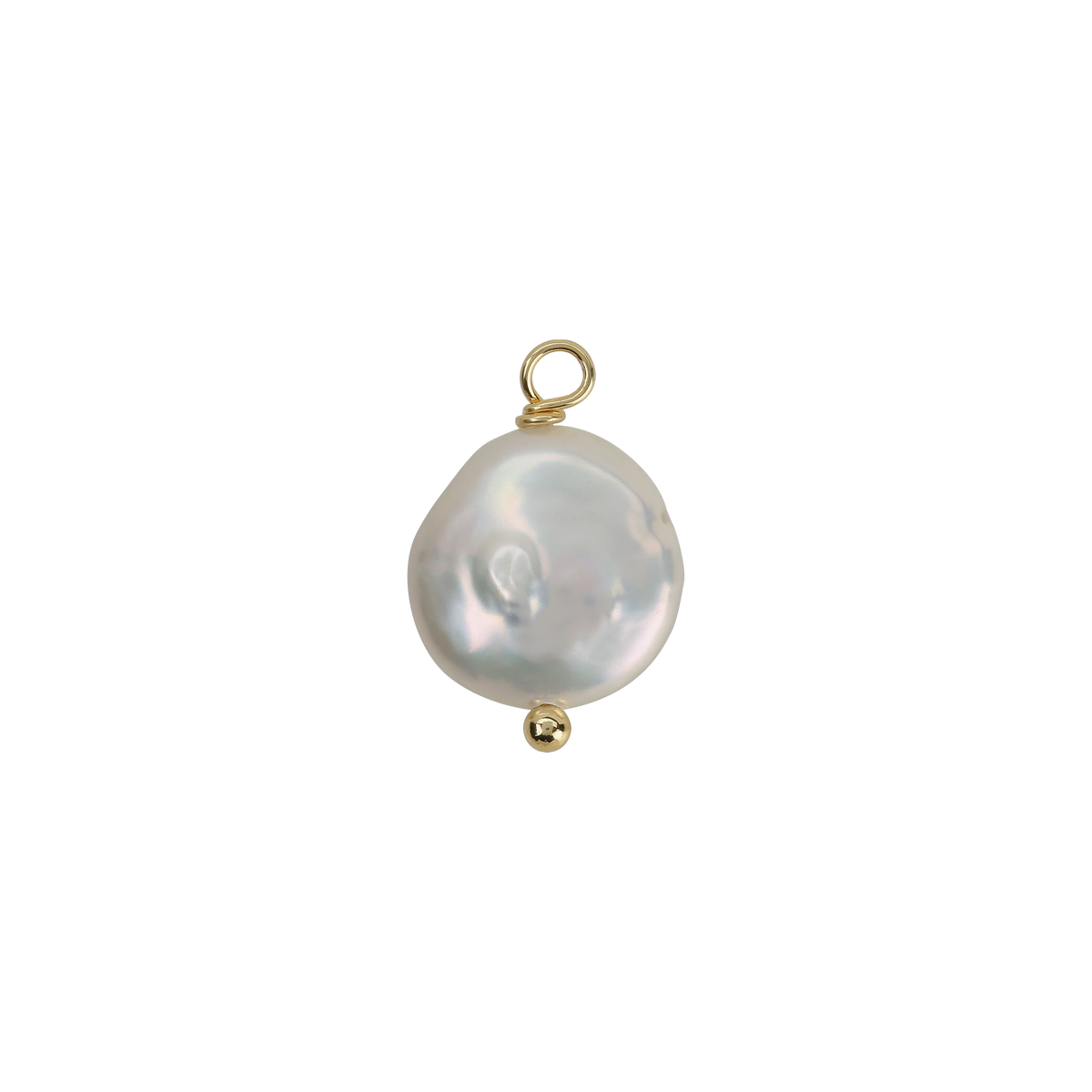 Round Pearl Drop Charm – LOGAN TAY