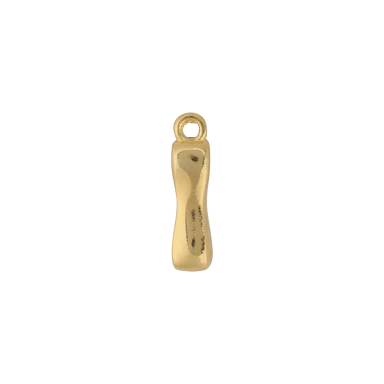 Gold Letter I Charm