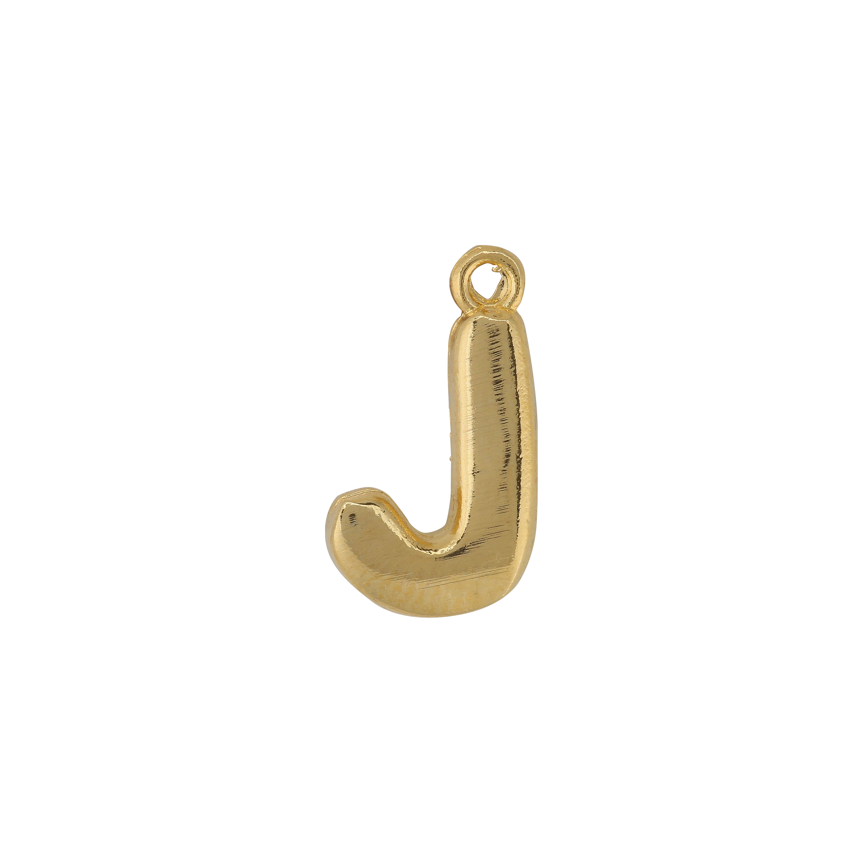 Gold Letter J Charm