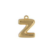  Gold Letter Z Charm