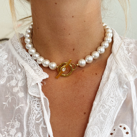 Chunky Freshwater Pearl Necklace