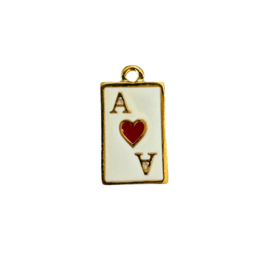 Red Ace Charm