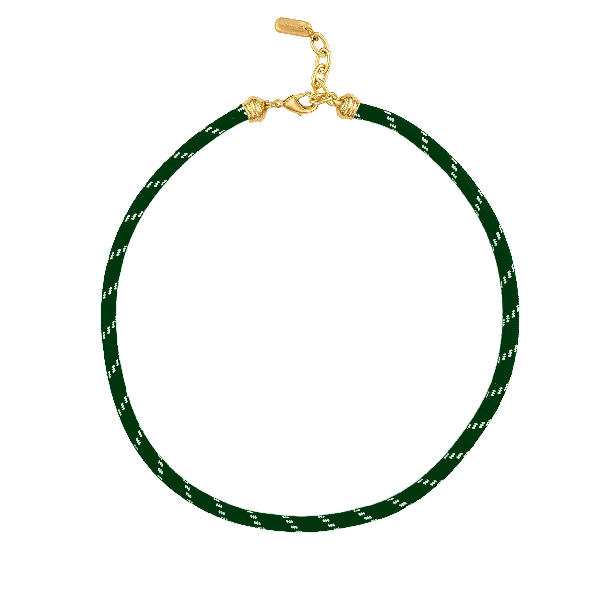 Dark Green Paracord - charm bar