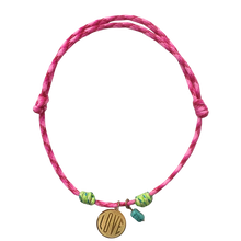  Dark Pink Love Rope Necklace