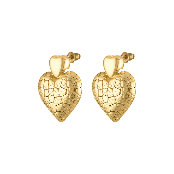 Double Heart Earrings