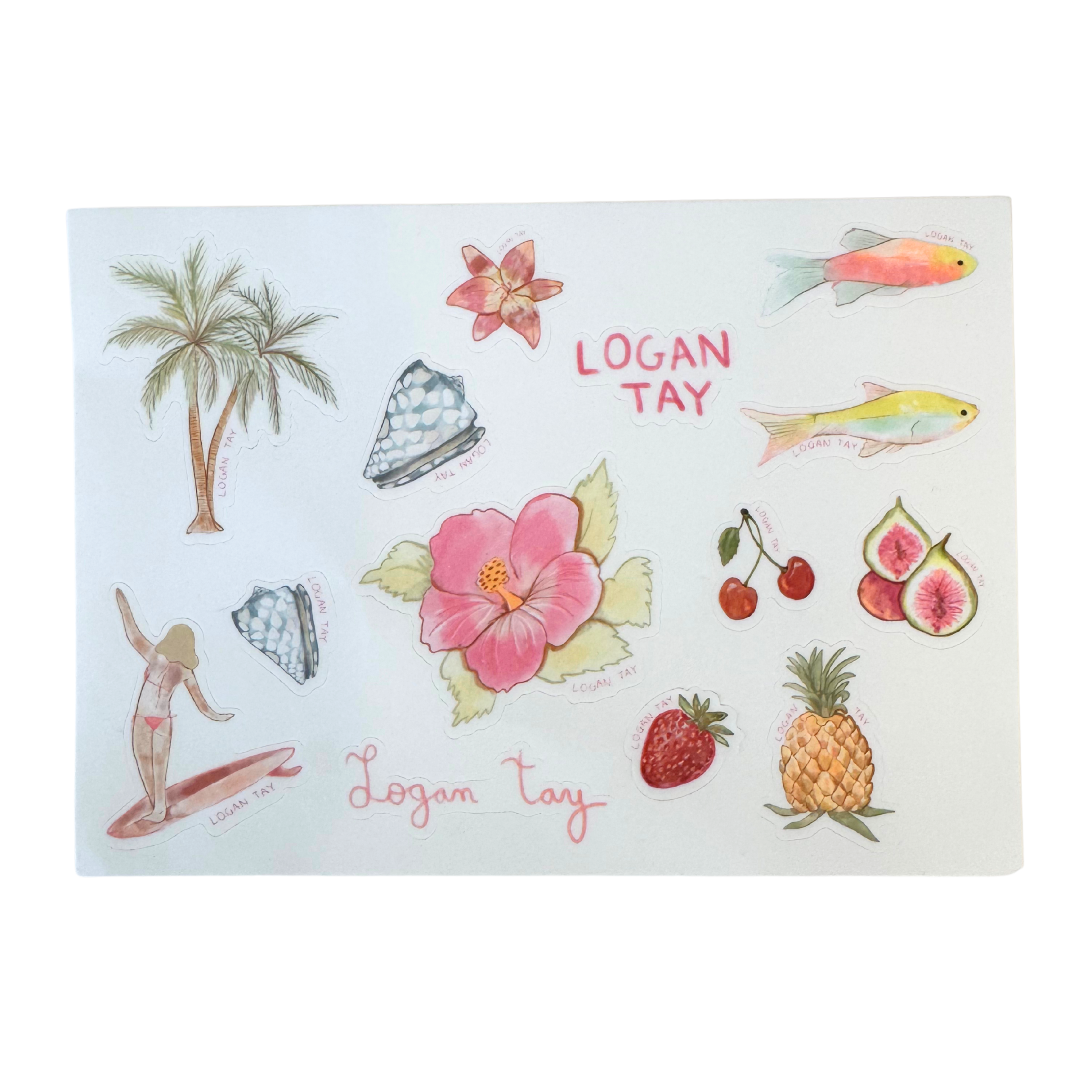 Logan Tay Sticker Pack