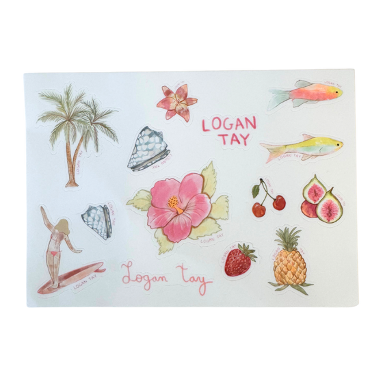 Logan Tay Sticker Pack