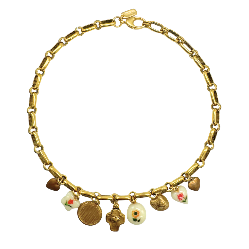 Floral Charm Necklace