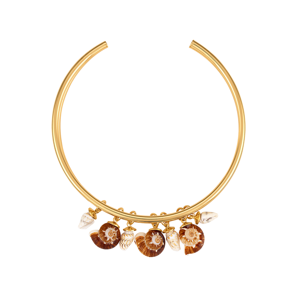 Gold Shell Choker