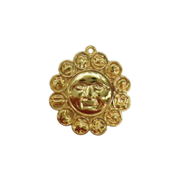 Gold Sun Charm